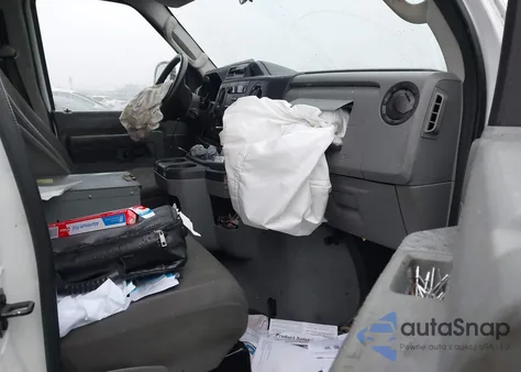 2012 Ford E-250 Commercial z USA, uszkodzony, nr VIN 1FTNE2EL7CDA23990